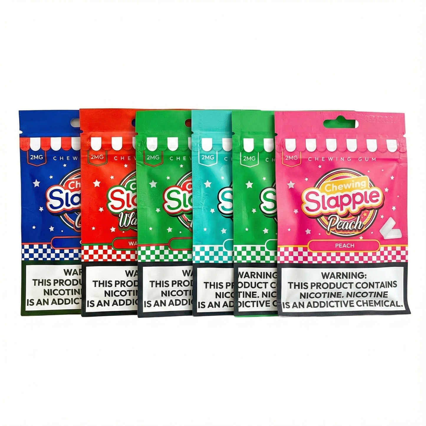 6 sachês (1 cada sabor) de R$296 por R$149