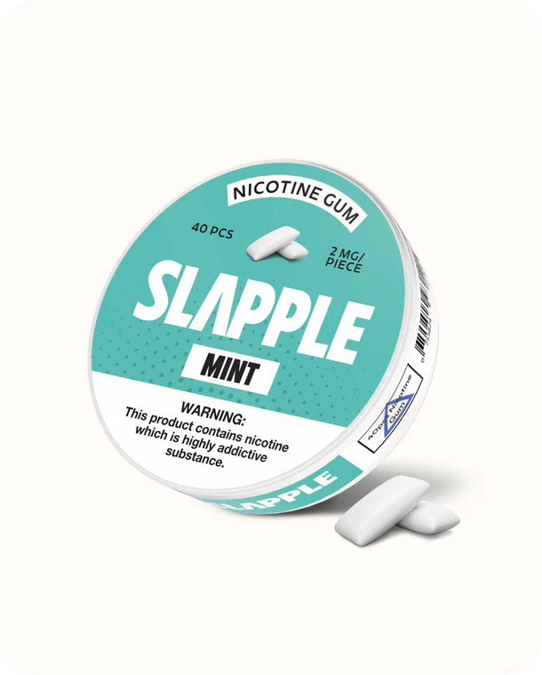 Chiclete de nicotina | Menta | Pacote individual - 40 unidades