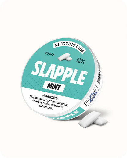 Chiclete de nicotina | Menta | Pacote individual - 40 unidades